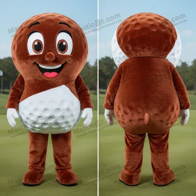 Immagine prodotto di Costume MASTICOT Gonfiabile da Golf Arancione Velluto