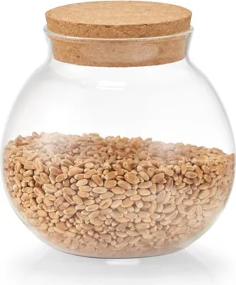 Produktbild von Glas mit Korkenverschluss, 500 ml
