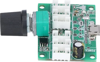 Obrázek produktu pro USB modul regulátoru ventilátoru Současné nastavení 24 ventilátorů Víceúčelový praktický indikátor Světelný regulátor ventilátoru