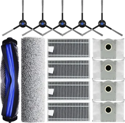 Produktbild von VERCO Ersatzteile für Ecovacs Deebot X8 Pro Omni 15tlg Zubehör Bürsten Filter Beutel