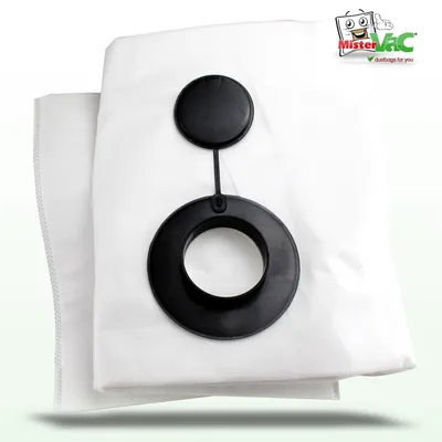 A product shot of vacuum cleaner bags.