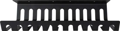 Produktbild von Natural Goods Berlin Kabelführung KANAL, Kabelhalterung, Kabelkanal, Ablage für Schreibtisch, Ablagekorb, Schwarz, 42 cm, 1 Stück