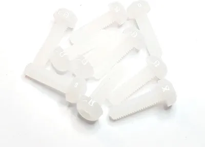 Immagine prodotto di Vite in plastica M3x12 mm, 10 pezzi