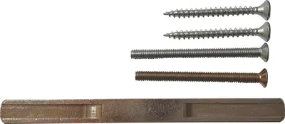 Zdjęcie produktu dla Kołek GEOS 8.5 i zestaw śrub, 37 - 42 mm, stal galwanizowana, 1 woreczek