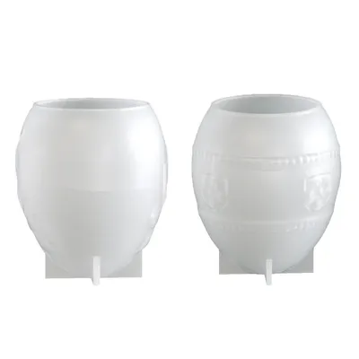 Produktbild von 2 Stück Silikonform Osterei,Silikonformen Gießformen Ostern,Gießformen Osterei Kerzenhalter, Gipsformen Zum Gießen Frühling Kerzenformen für Diy