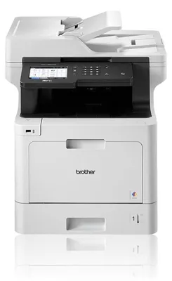 Produktbild von Brother MFC-L8900CDW, Laser, Farbdruck, 2400 x 600 DPI, A4, Direktdruck, Schwarz, Grau