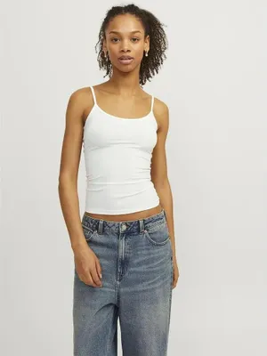 Obrázok produktu pre Jack & Jones Saga Str Jjxx Tričko bez rukávov White L Dámske White L
