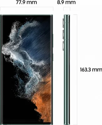 Produktbild von Samsung S908B Galaxy S22 Ultra 5G DS 1TB grün