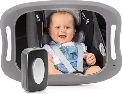 Produktbild von Autospiegel Baby - Rückbank Spiegel Baby - Rückspiegel - Babyspiegel - Baby Sicherheit - Premium