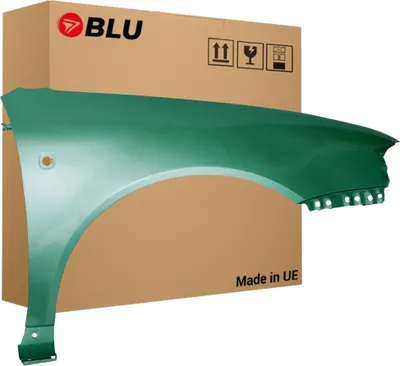 Immagine prodotto di BLU Parafango compatibile con Audi A3 8L LY6K Destra Grün ParadiesGrün | 1996-2000 | Anteriore | Verniciato | Pronto per il montaggio | Acciaio