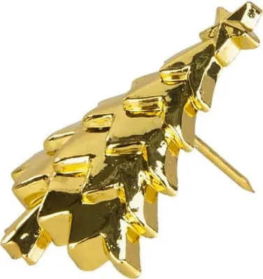 Obrázok produktu pre Vianočná ozdoba - zlatá alebo strieborná - cca 4 x 3 x 5,5 cm - 1 kus