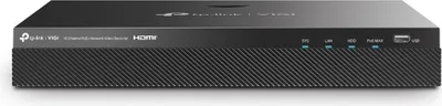 Image de TP-LINK TP-Link VIGI NVR2016H-16MP network video recorder Black