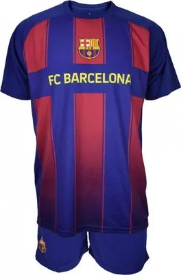 Produktbild von FC Barcelona Jungen Komplettset T-Shirt und Shorts 152