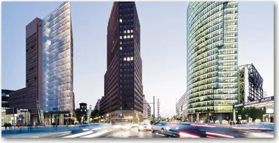 Produktbild von Tulup® Glas-Bild - 100x50 -Wandkunst - Wandbild hinter gehärtetem Sicherheitsglas  - Sehenswürdigkeiten & Architektur - Wolkenkratzer - Mehrfarbig