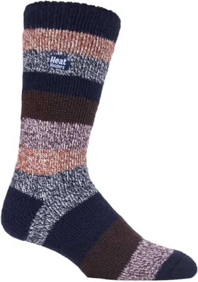 Produktbild von Heat Holders Herren Warme Thermosocken Stricken mit Fleecefutter | Winter Socken