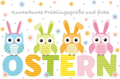 Produktbild von Ostern - Glückwunschkarte im Format 11,5 x 17 cm mit Briefumschlag