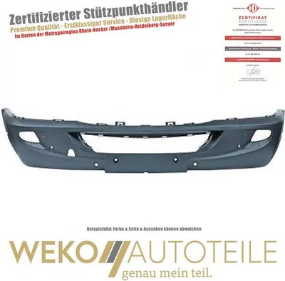 Produktbild von Stoßstange vorne DIEDERICHS 1663053 für MERCEDES-BENZ