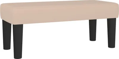 Obrázok produktu pre Lavička kapučínová 70x30x30 cm umelá koža