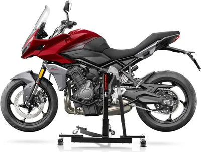 Obrázok produktu pre CS Power Evo stredový stojan pre Triumph Tiger Sport 660 22-25 čierny
