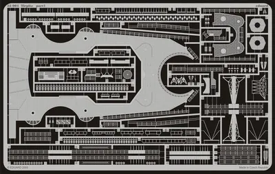 Produktbild von Eduard Accessories Schlachtschiff Tirpitz Fotoätzsatz 3953004