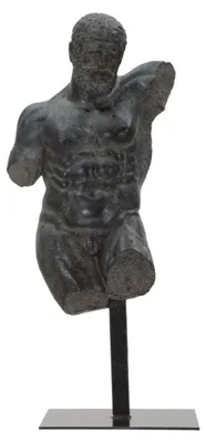 Image de Sculpture Museum Man buste masculin en résine effet pierre