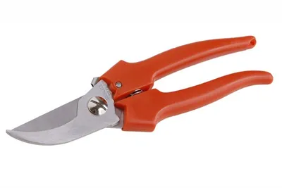 Produktbild von Gartenschere 190mm mit Nirosta halbrunder Klinge und ergonomischen Kunststoffgriffen