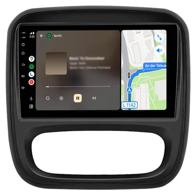 Produktbild von Autoradio Für Opel Vivaro B Renault Trafic 3 2014-2021 Carplay Android Auto Car Multimedia Radio Android GPS Navi WIFI BT DAB+RDS SWC 9 Zoll 2+64GB