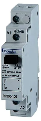 Immagine prodotto di Doepke 09981004 RI230-100 230V 1S 20A Relè di installazione