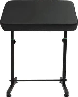 Image de Support lombaire pour tatouage, réglable en hauteur, coussin ergonomique, couleur noire