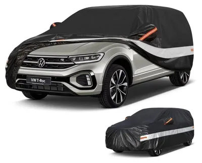 Immagine prodotto di Copertura per auto SUV, 10 strati, impermeabile, colore nero, per VW T-Roc Cabriolet (2017-2025)