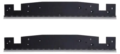 Image de 2 pièces : Lames d'essuyage pour aspirateur, en ABS, pour nettoyage à sec et humide, compatibles avec les modèles H12 Pro Plus, accessoires
