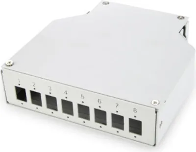 Immagine prodotto di DIGITUS Hutschienen Spleißbox für 8 LC/DX Kupplungen