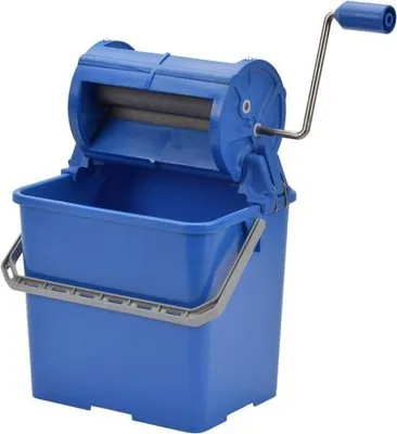 Produktbild von Professioneller Wischmopp-Presseimer mit Wringer - 6L - Ideal für Haushalt & Gewerbe