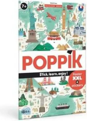 Immagine prodotto di POPPIK - Lernposter & Sticker Weltreise