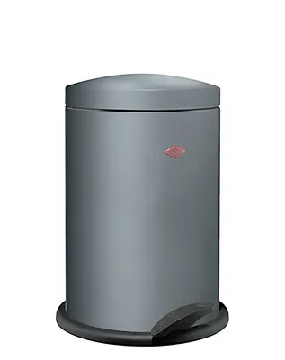 Image de WESCO Collecteur de déchets à pédale 116 Alpha , 13 litres, graphite