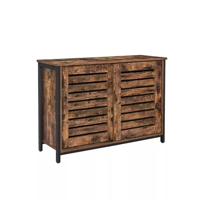 Imagen del producto de Mueble aparador/vitrina And OutdoorMatch - Estilo industrial - Mesa consola - Mesa de entrada - Mesa auxiliar - 100x35x70 cm