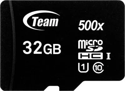 Produktbild von Team Group 32GB Micro SDHC, 32 GB, MicroSDHC, Klasse 10, UHS-I, 80 MB/s, 15 MB/s