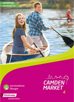 Obrázek produktu pro Camden Market 4. Workbook mit Audio-CD und interaktiven Übungen