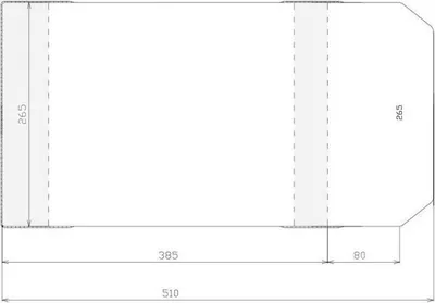Produktbild von Okładka regulowana 265x465mm (50szt)