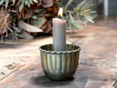 Produktbild von Chic Antique I Messing Kerzenhalter VOGÜÉ