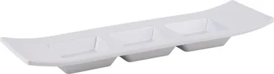 Produktbild von APS 84220 Dipschale CASUAL, 29 x 9 cm, Höhe 3 cm, Melamin, weiß