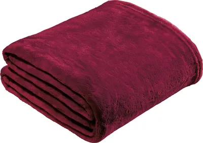 Produktbild von REDBEST Wohndecke Amarillo" bordeaux 150x200 cm"