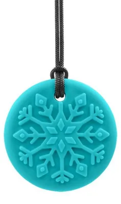 Immagine prodotto di Ark Therapeutics Giocattolo da masticare a forma di fiocco di neve con collana da masticare per bambini