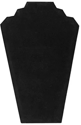 Immagine prodotto di Busto decorativo nero con supporto a catena, 21x32 cm, su più livelli