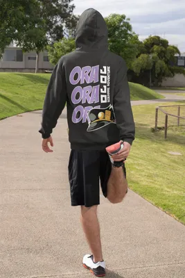 Produktbild von Pánská bunda s kapucí Jo Jo Bizarre Adventure Ora Ora Ora Ora Kujo Jotaro Streetwear