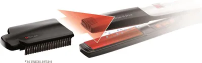 Zdjęcie produktu dla Valera Swiss'X Super Brush & Shine, Prostownica, Ciepły, 230 °C, 20 s, Czarny, Srebrny, Szwajcaria