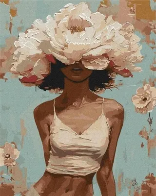 Immagine prodotto di Dipingere con i numeri - Bellezza in fiore 40x50 cm - Ideyka