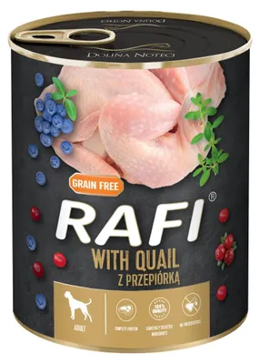 Obrázek produktu pro Rafi Pes Křepelka konzerva 800g