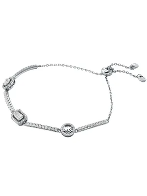 Zdjęcie produktu dla Michael Kors MKC1715CZ040 Bransoletka damska ze srebra próby 925 biała 22 cm