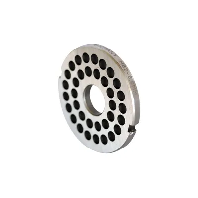 Produktbild von Fleischwolfscheibe, Lochscheibe aus Inox Stahl Größe H82 in 8,0 mm Bohrung von WOLFCUT